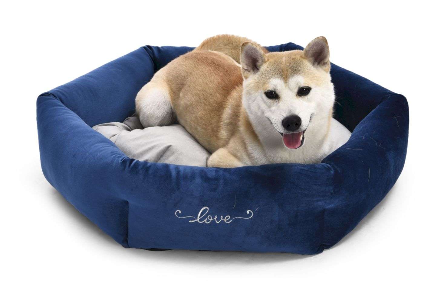 Lavender Scented hexagon pet cat bed