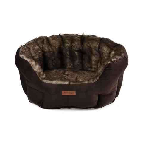 Manufacturer Faux Fur Dog Bed