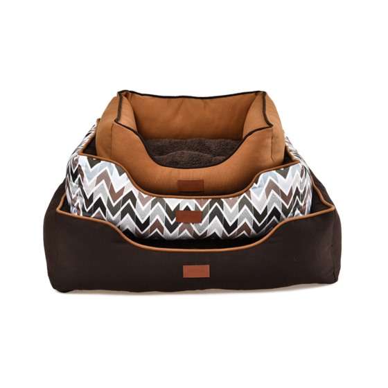Cama retangular para cães