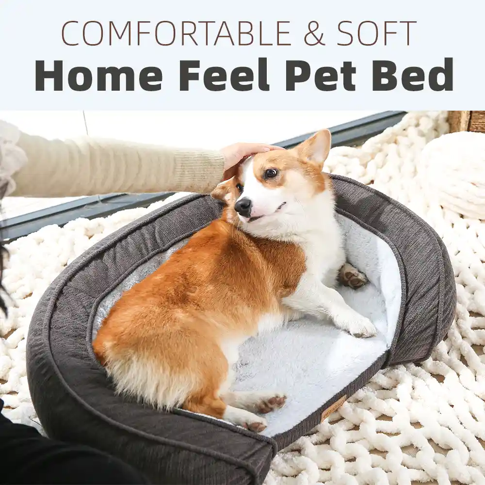 Suede Pet Bed Supplier