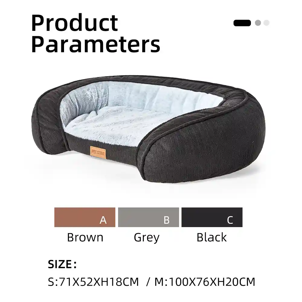 Suede Pet Bed Wholesale