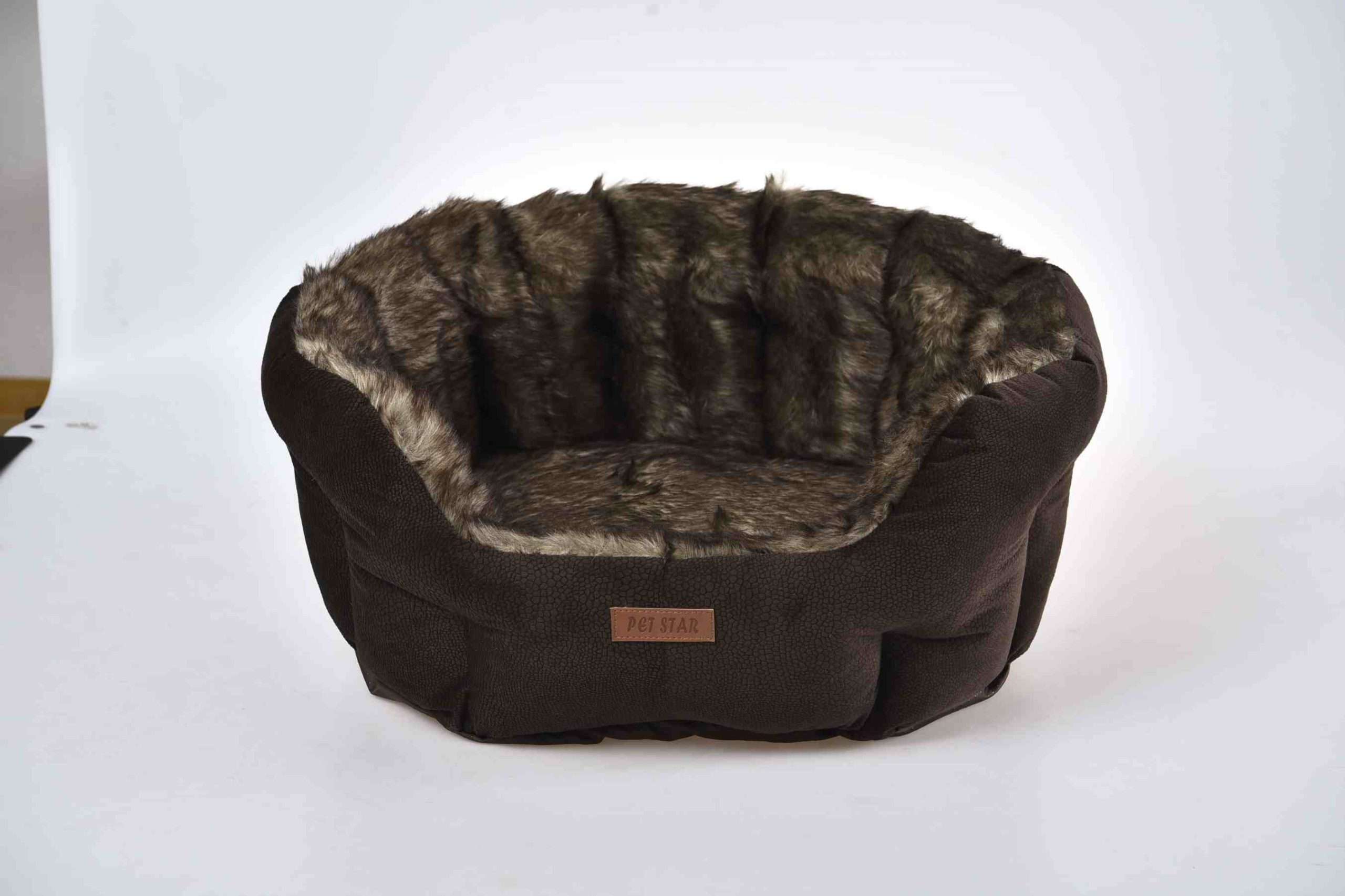 Supplier Faux Fur Dog Bed