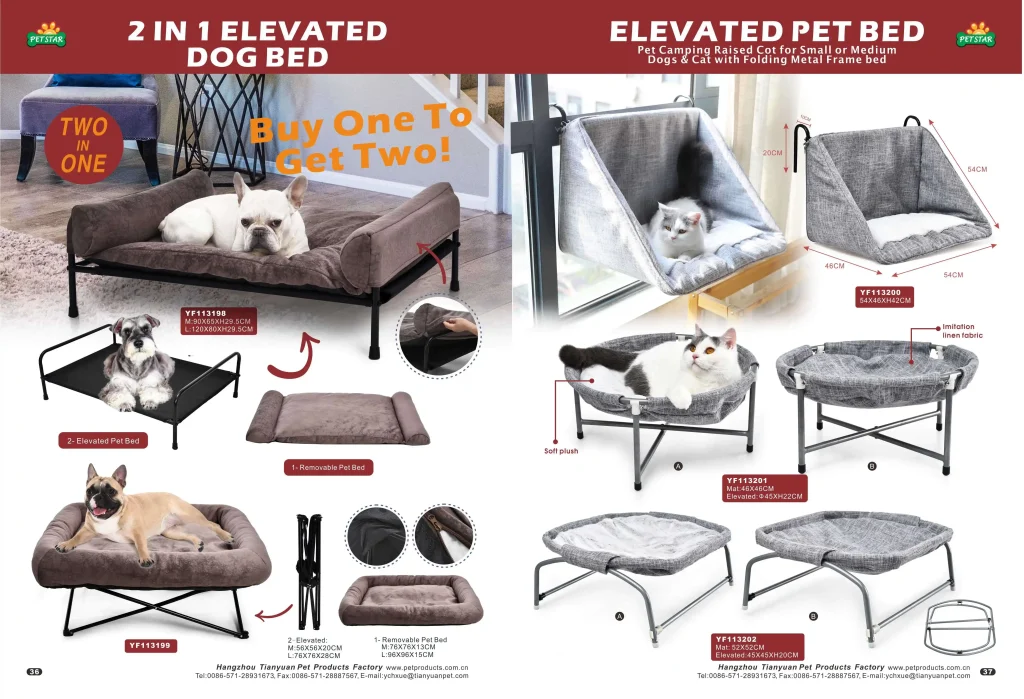 best elevated dog bed style