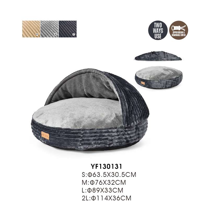 corduroy dogs bed