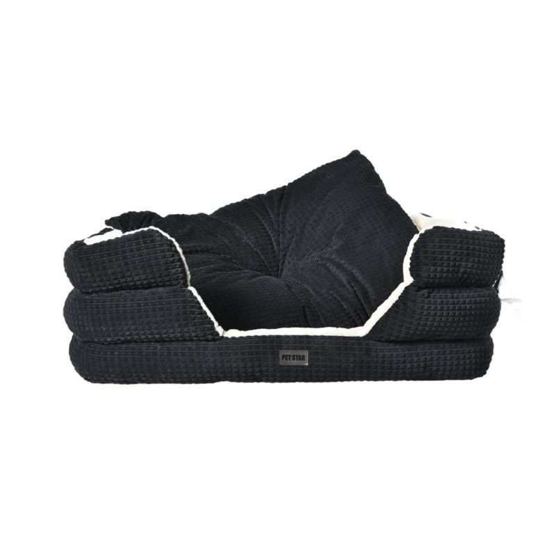 dog bed with high side