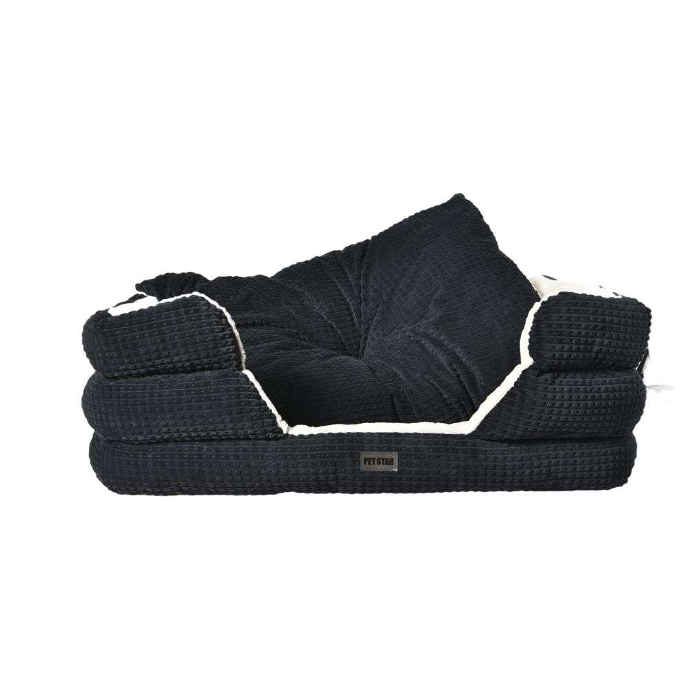 dog bed with high side