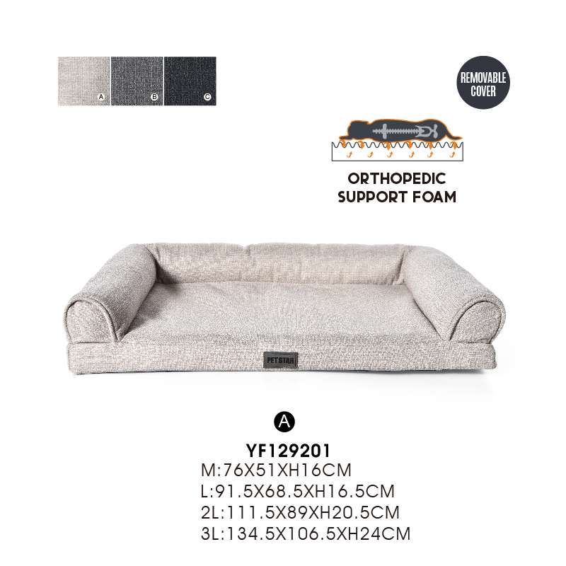 orthopedic dog sofa bed supplier