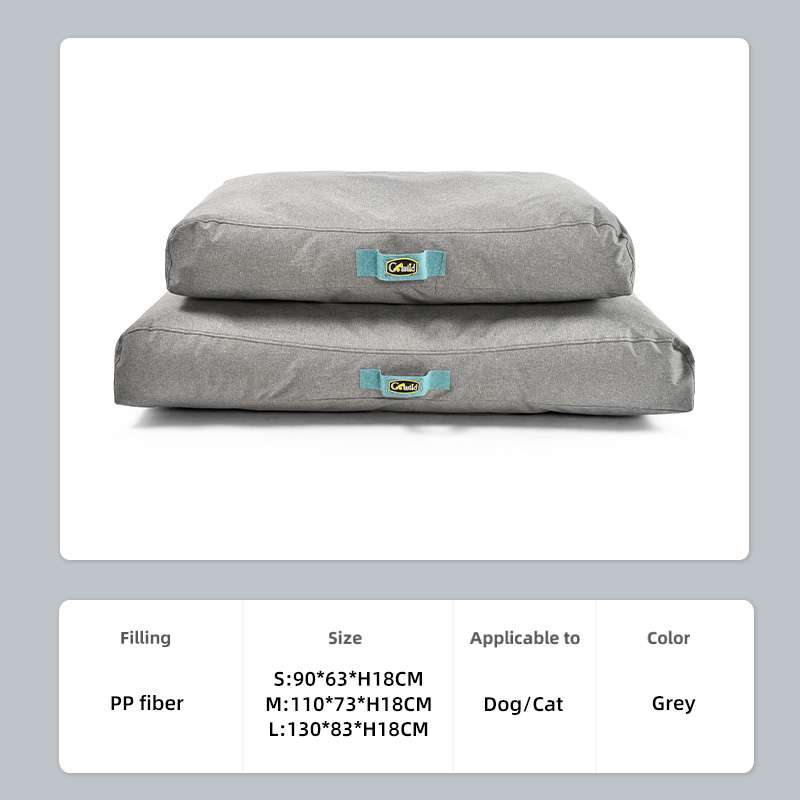pet pillow bed size