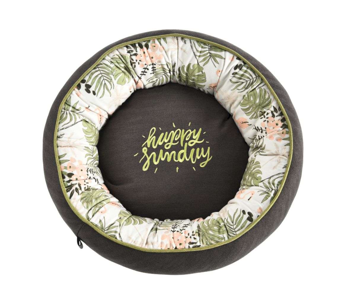 removable cushion pet bed
