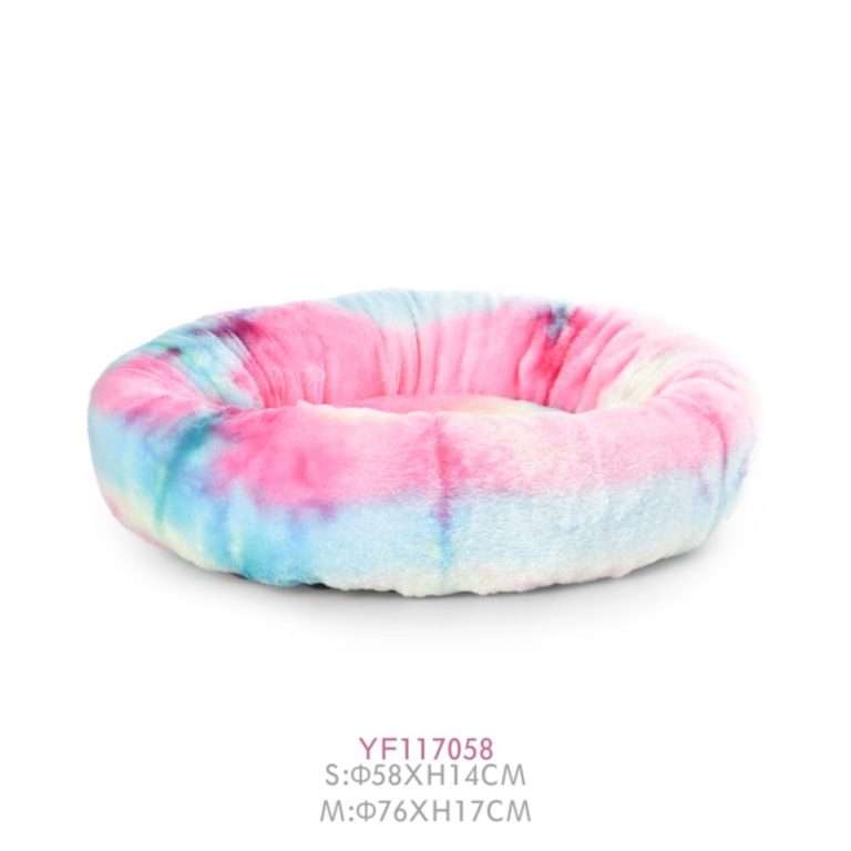 soft and round cat bed