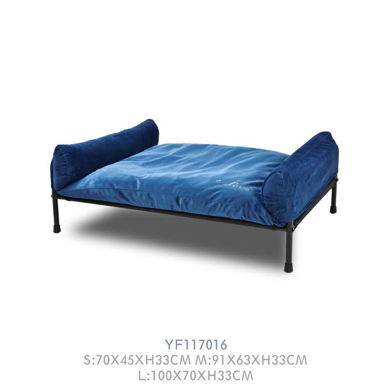 steel frame dogs bed