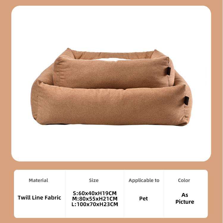twill linnen honden bed