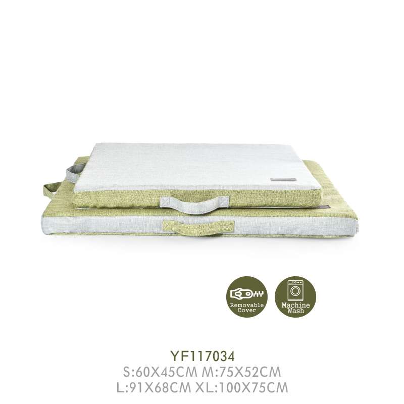 two colors portable dog bed