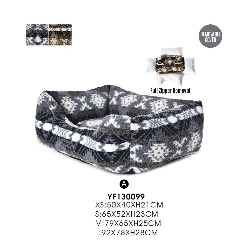 wholesale indoor dog bed removable cover