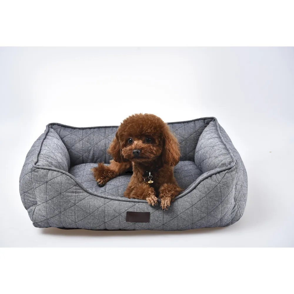 bolster style dog bed