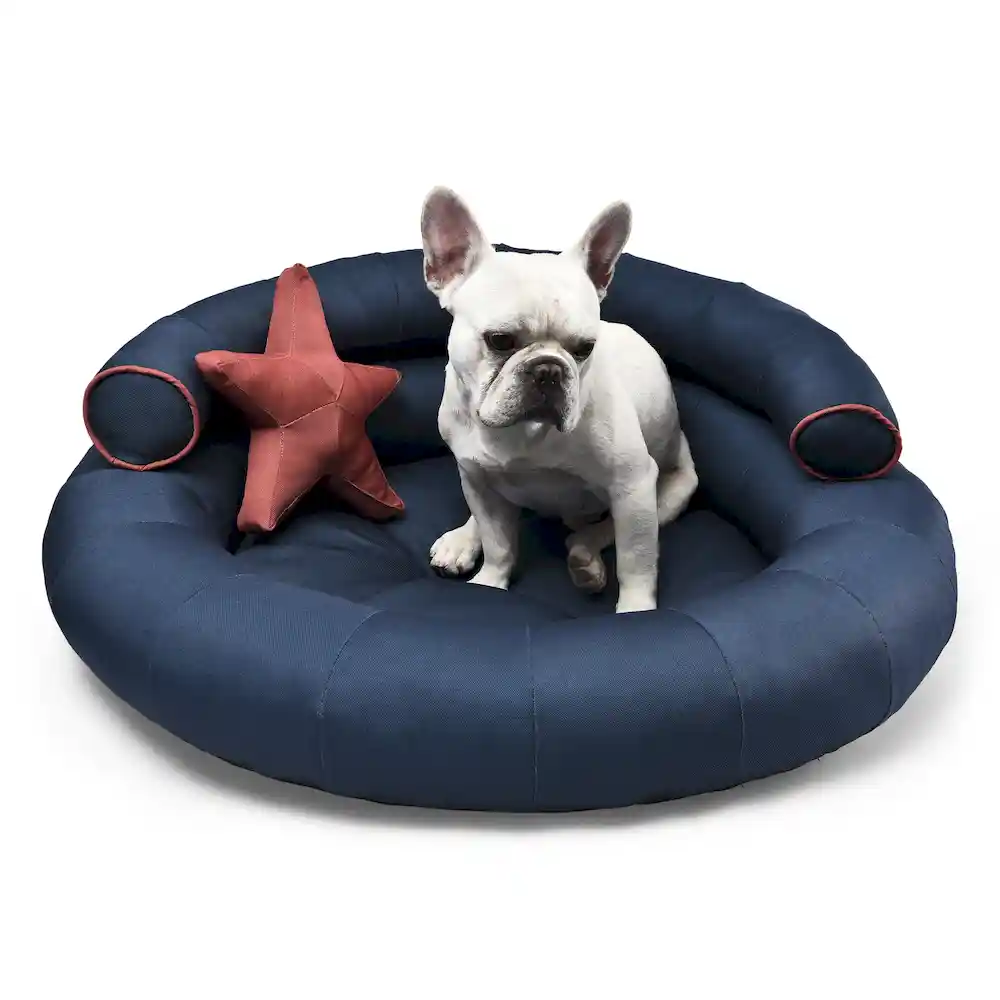 dog bed with bolster odm