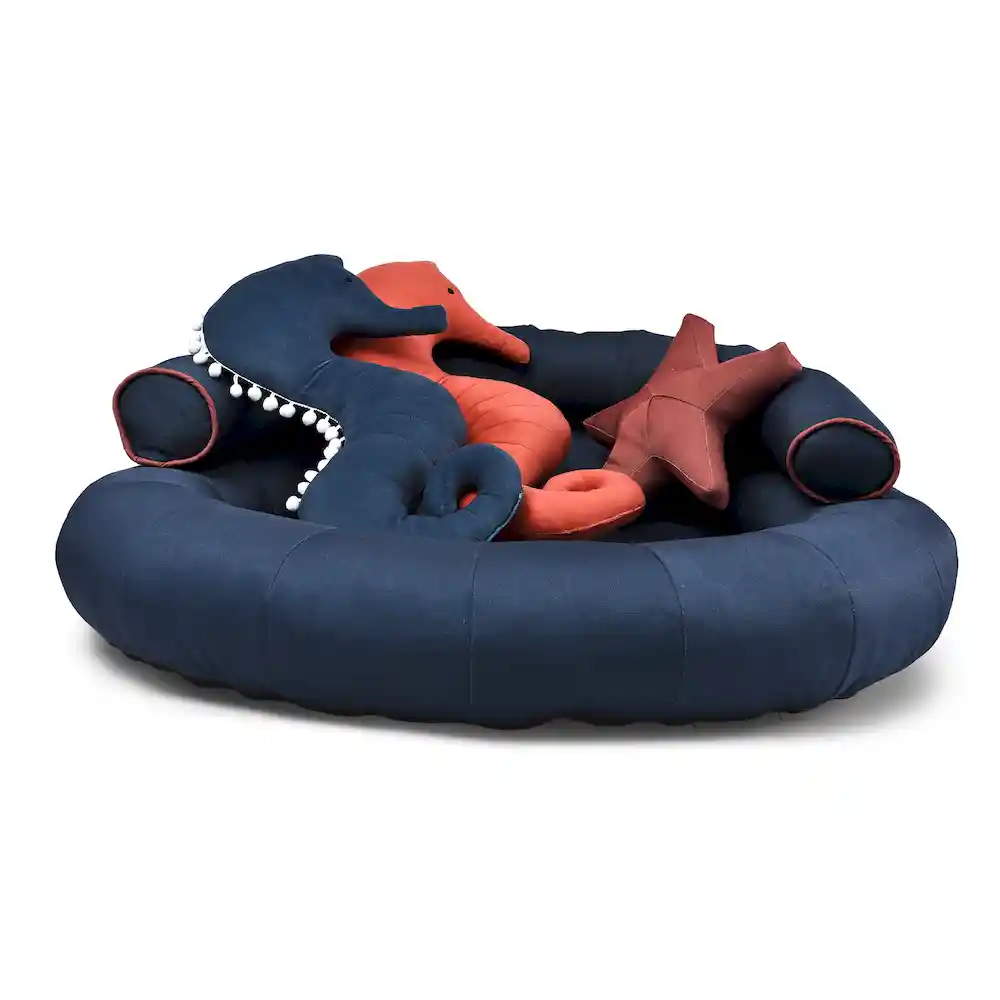 dog bed with bolster supplier