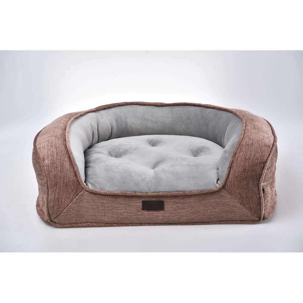 dog sofa bed pink