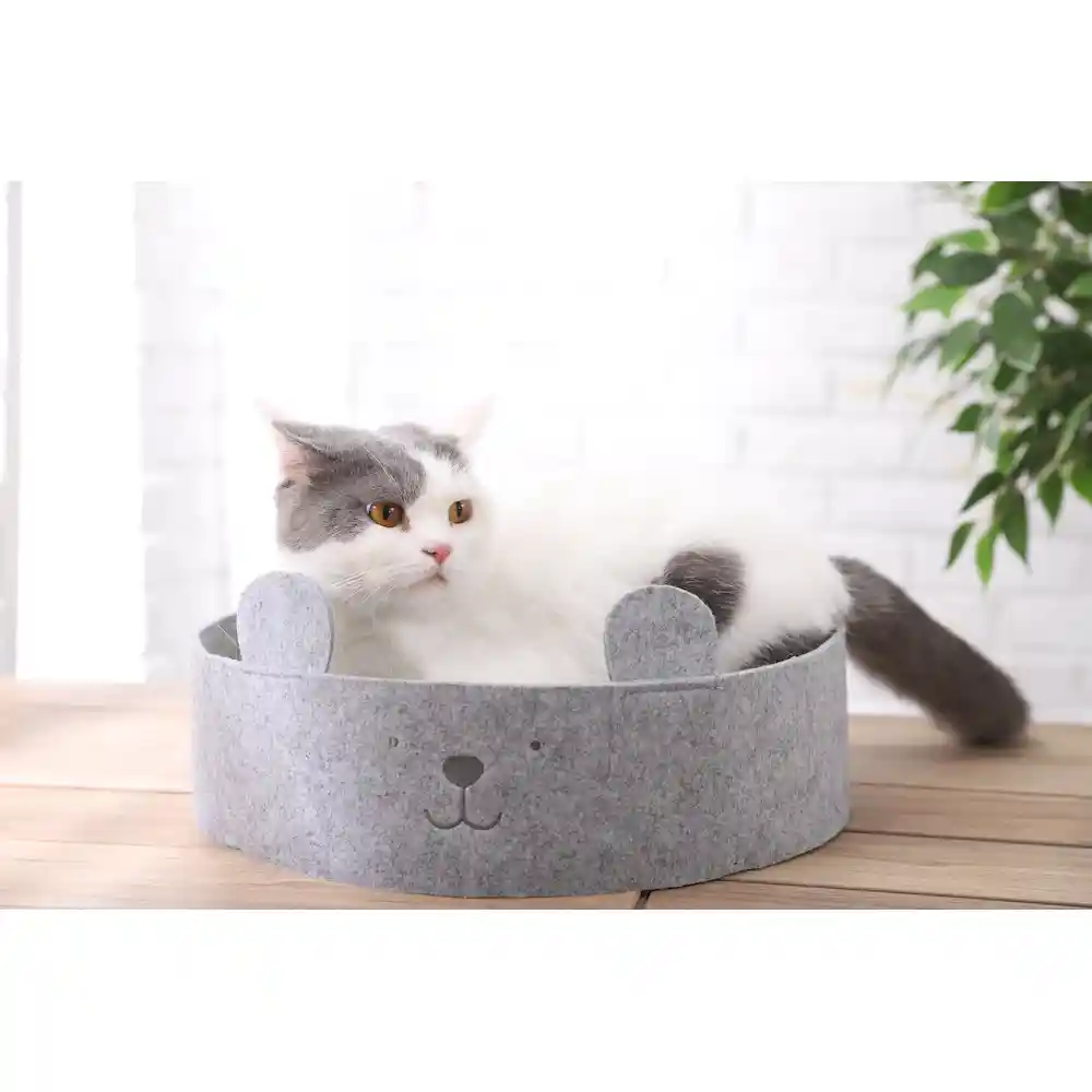 vilten kattenbed fabriek