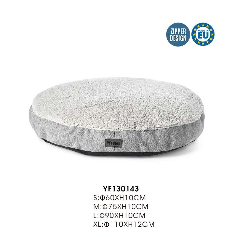 round dogs beds for large dogs