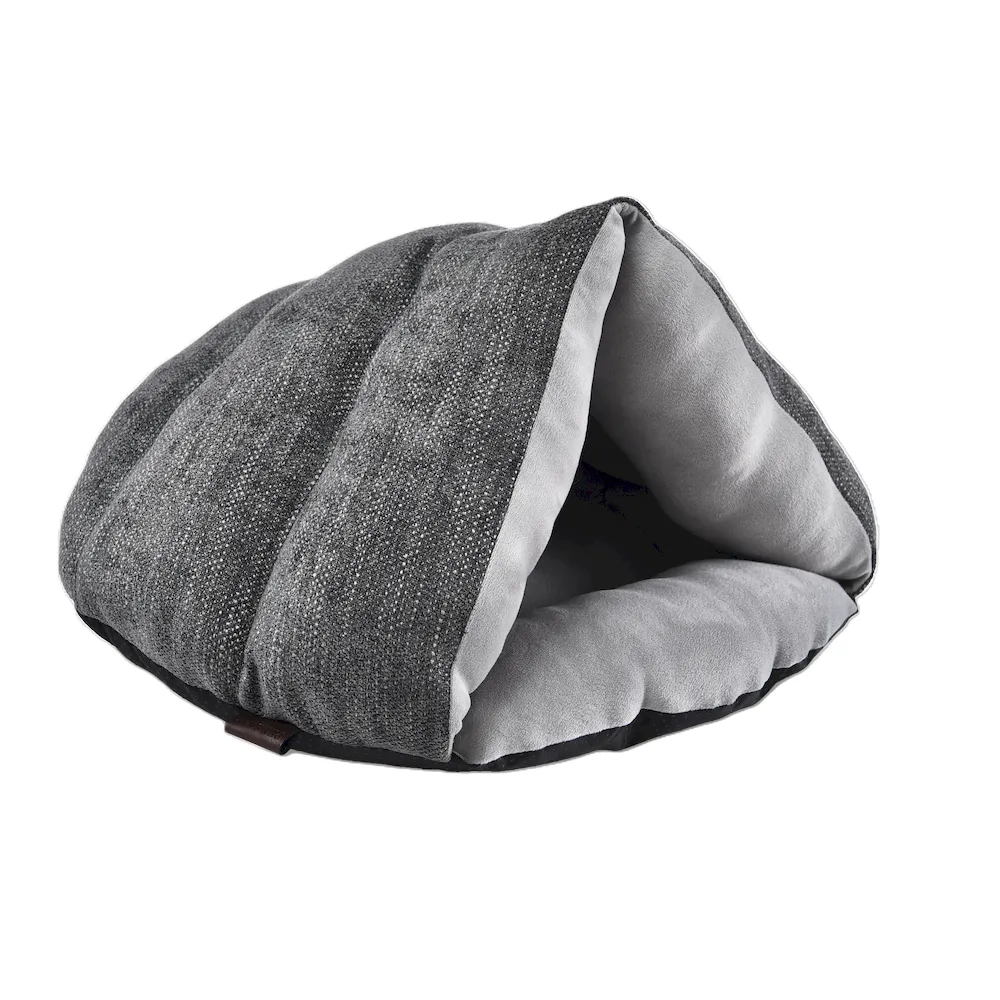 soft cat cave bed