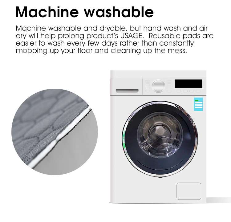 washable pet mat waterproof