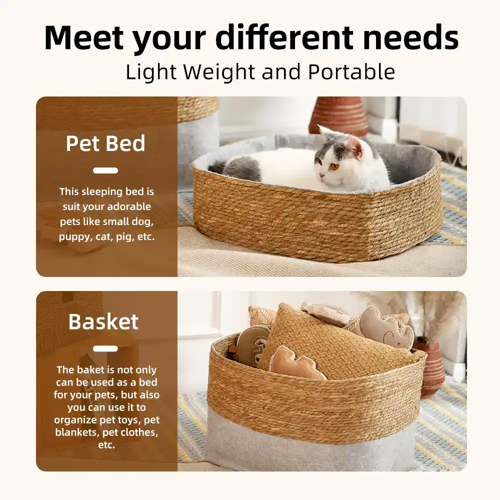 Felted Wool Cat Bed Supplier