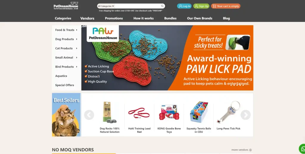 Petdreamhouse website