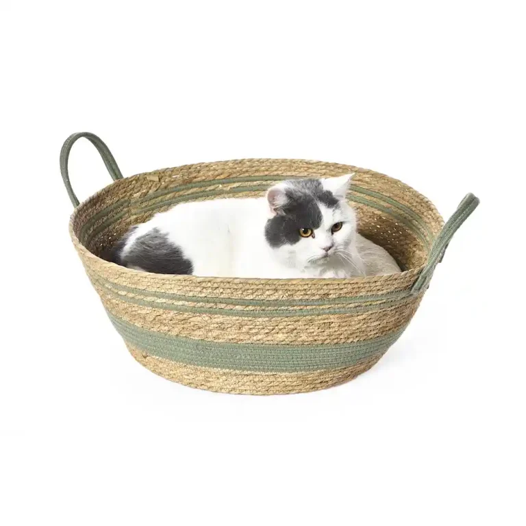 cat straw bed OEM