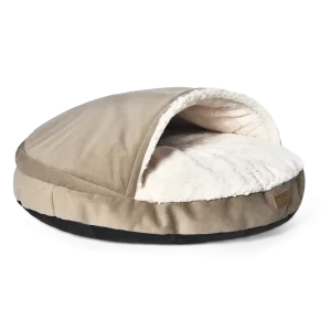 covered dog beds for small dogs