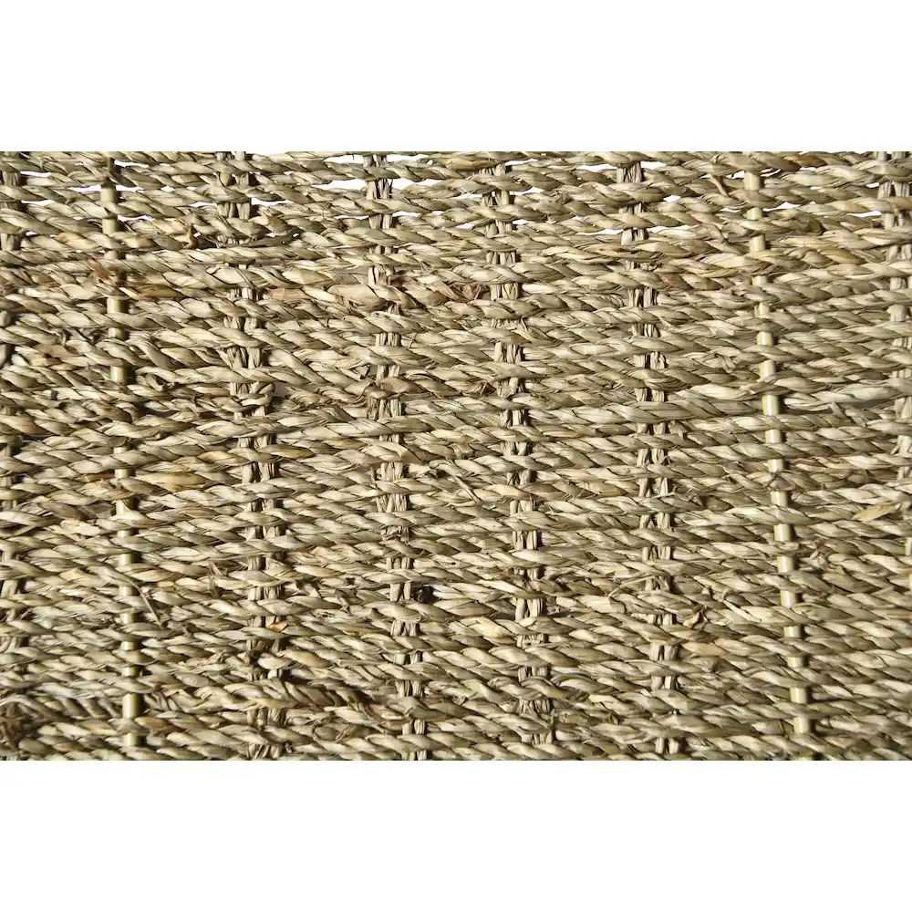 straw cat bed's material