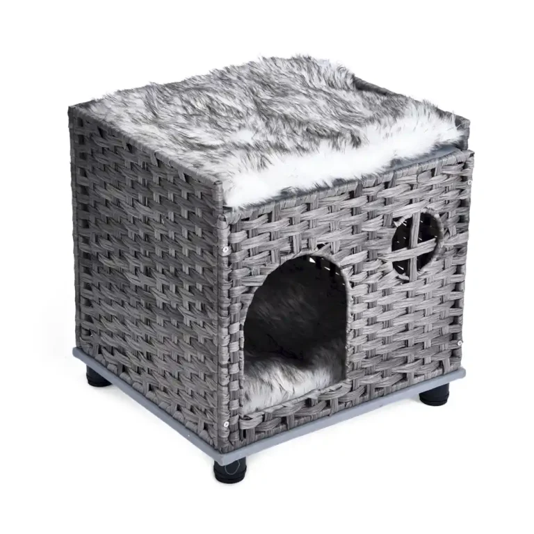 grotta per gatti in rattan artificiale ODM
