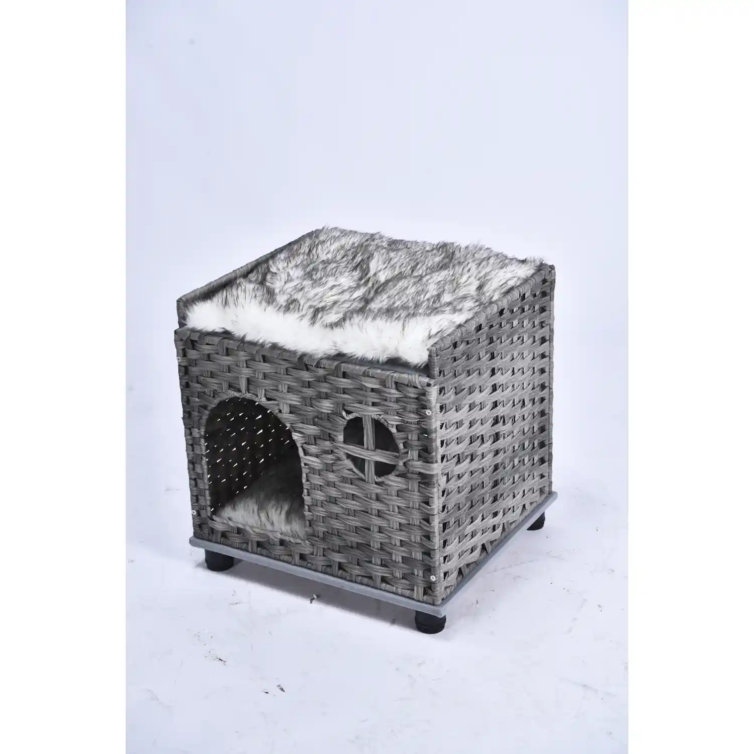 artificial rattan cat cave OEM