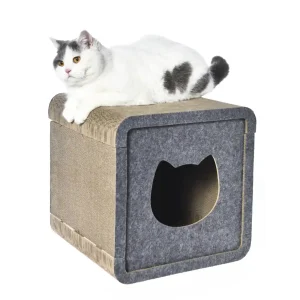 felted wool cat cave bed wholesaler