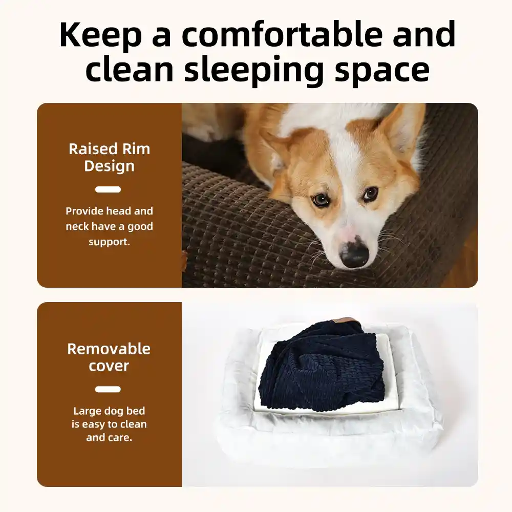 ortho bolster dog bed supplier