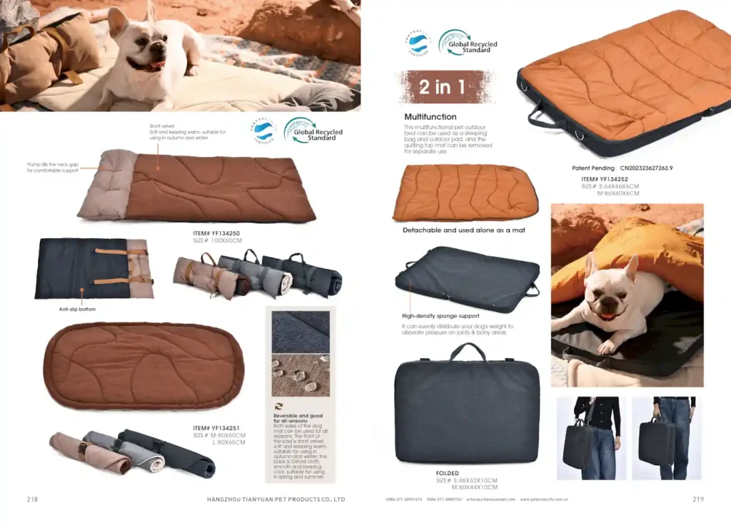 portable outdoor dog bed in bulk