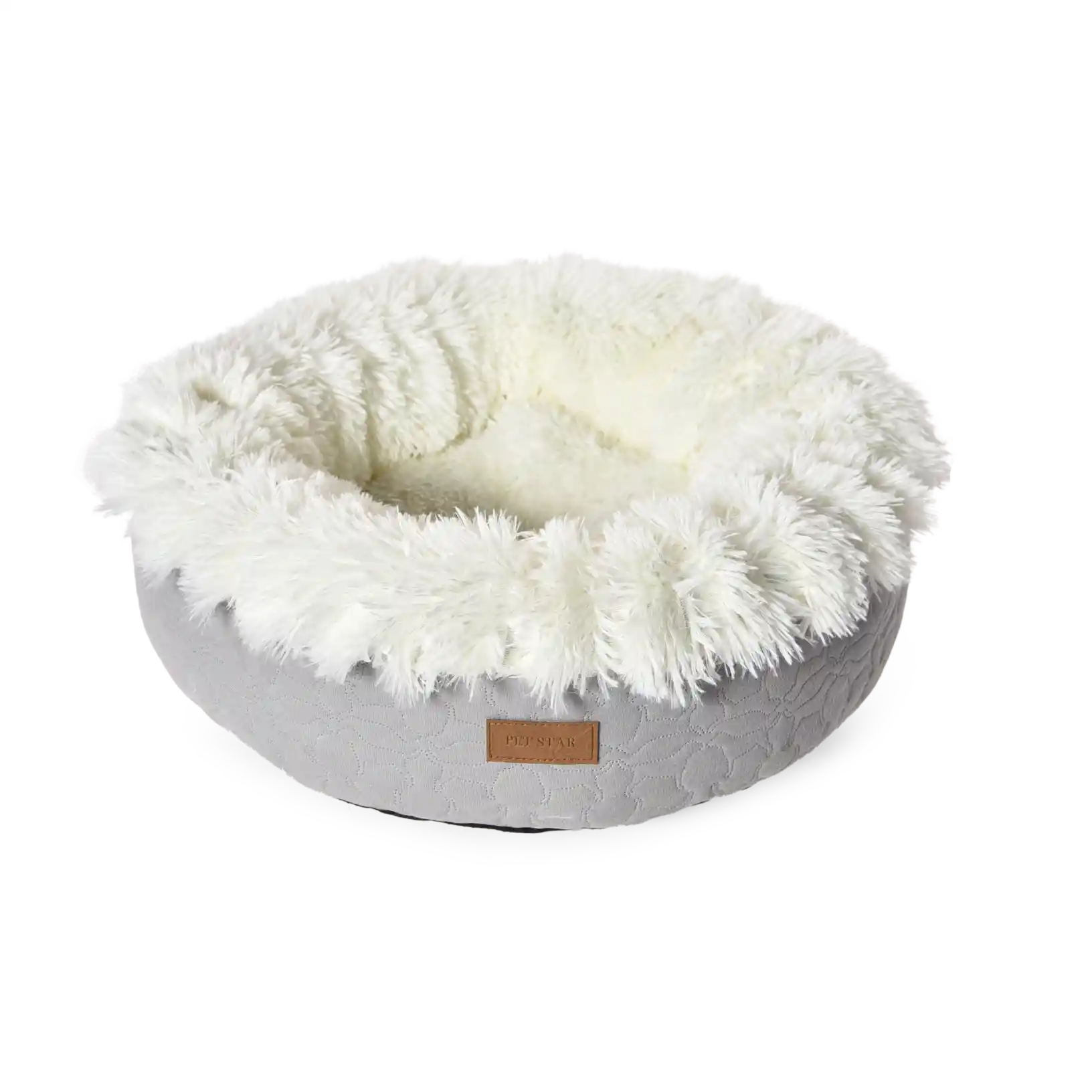 rundes flauschiges Hundebett Lieferant