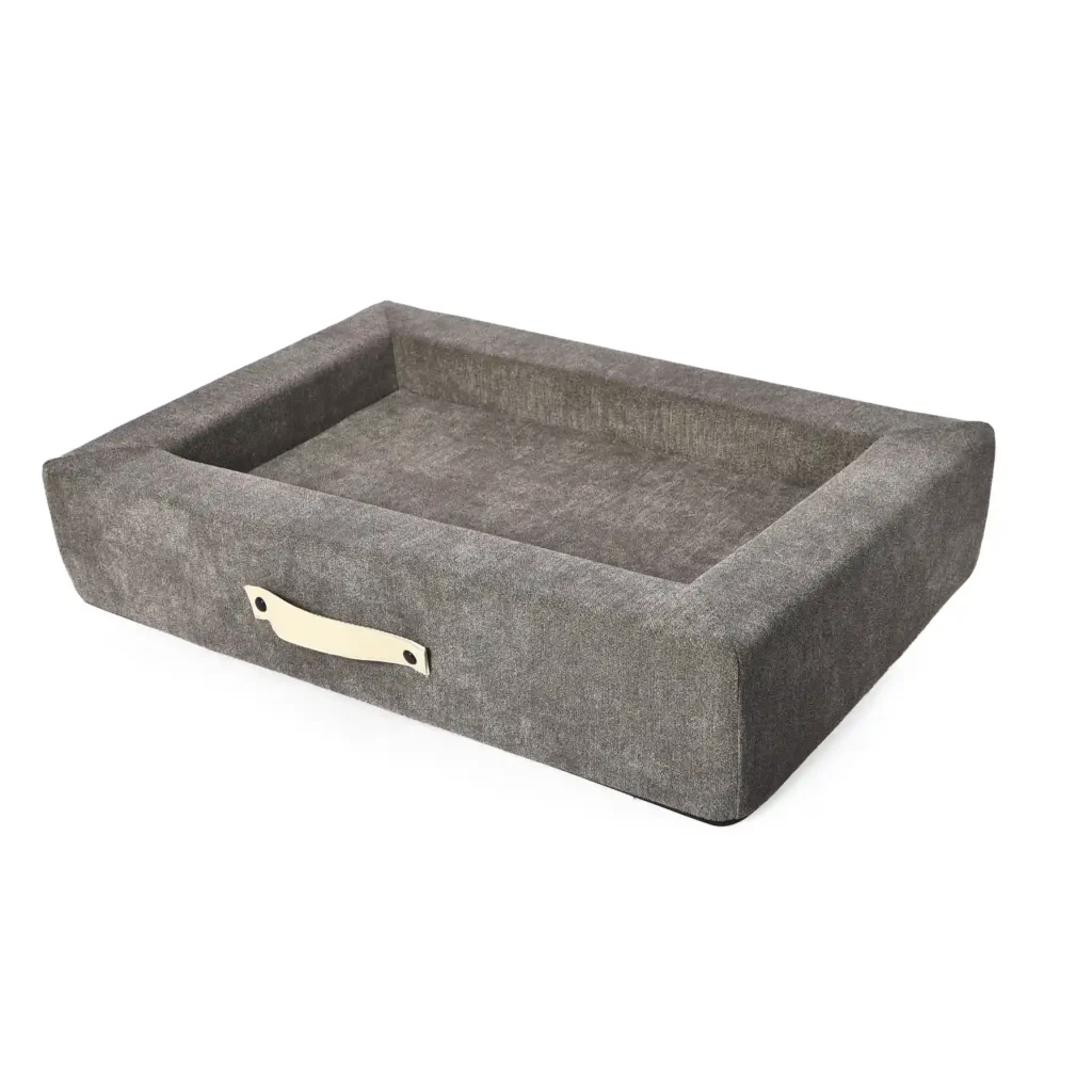 Cama para perro de imitación de chenilla OEM
