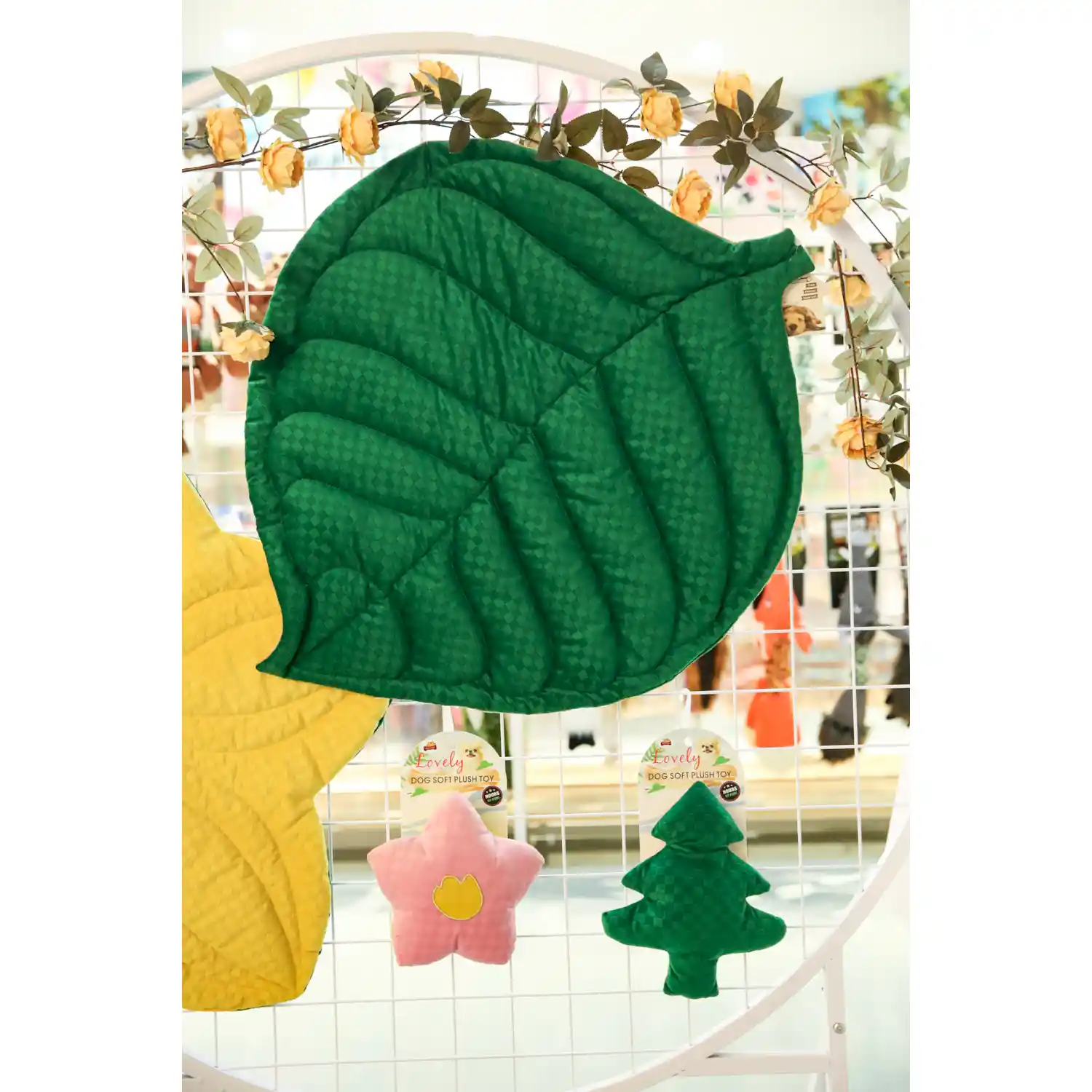 Leaf Shape Dog Bed Mat Factory