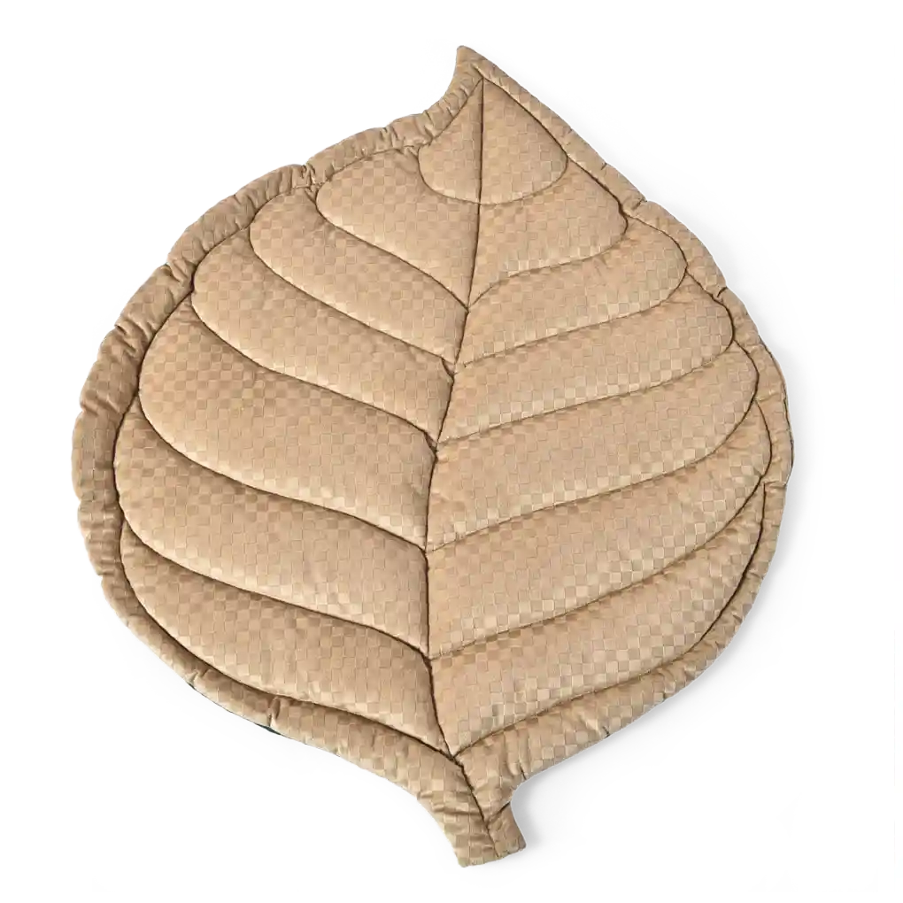 Leaf Shape Dog Bed Mat Material