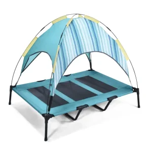 elevated dog bed with canopy wholesale