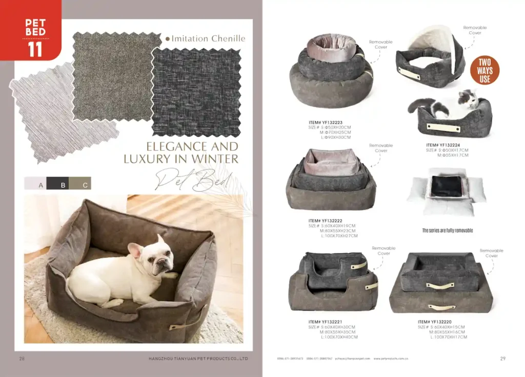 fancy pet beds for dogs OEM