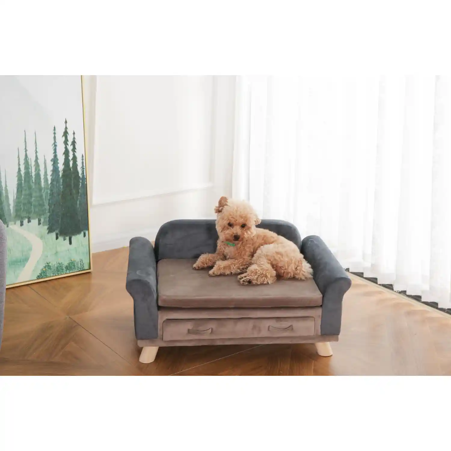 sofa bed for dog zipper design