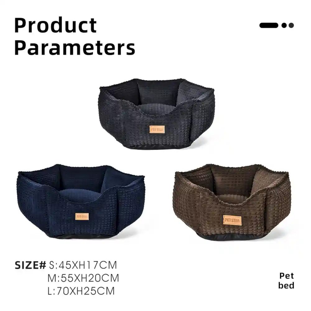 Washable Bolster Dog Bed Manufacturer