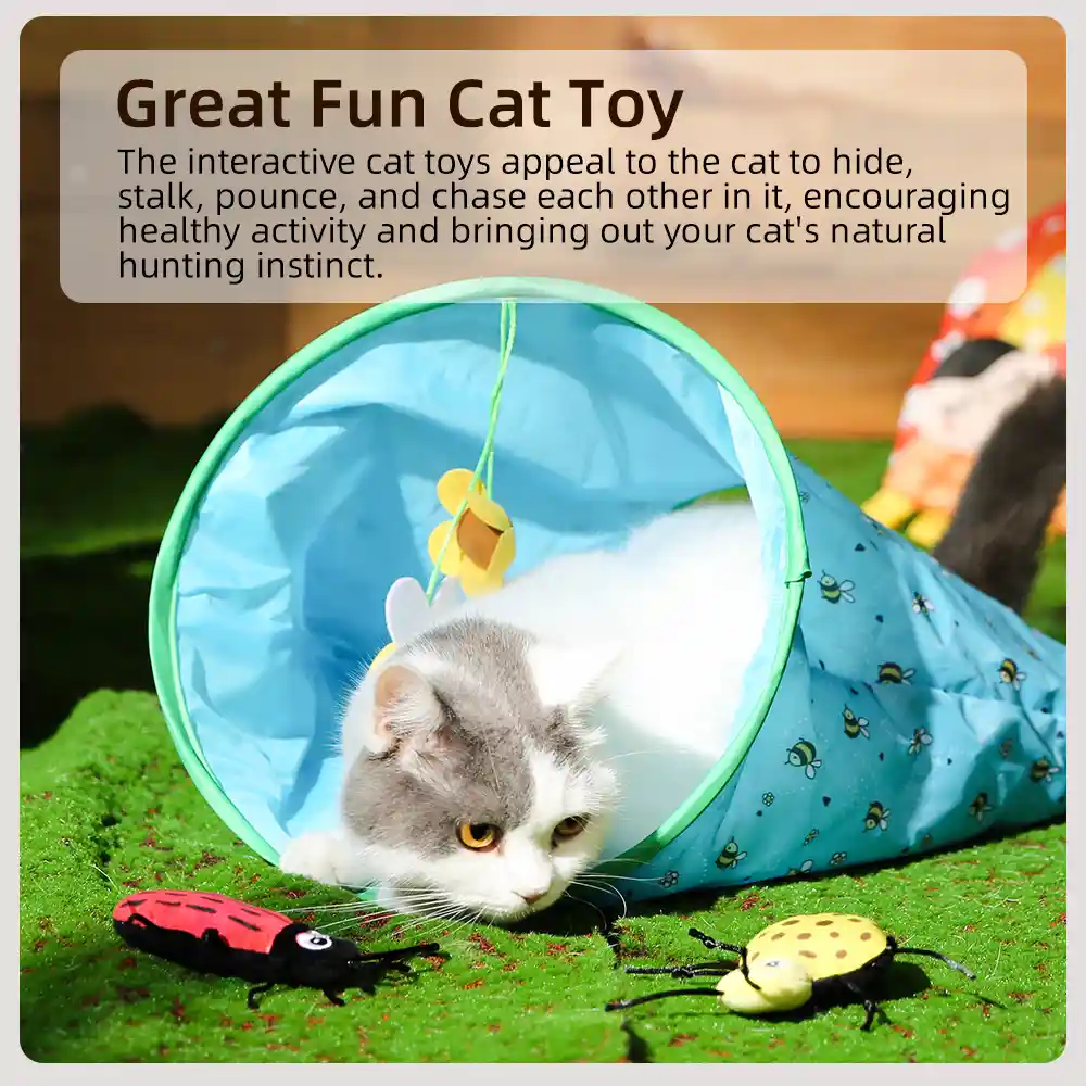 Durable Cat Play Tunnel with Toys wholesalers