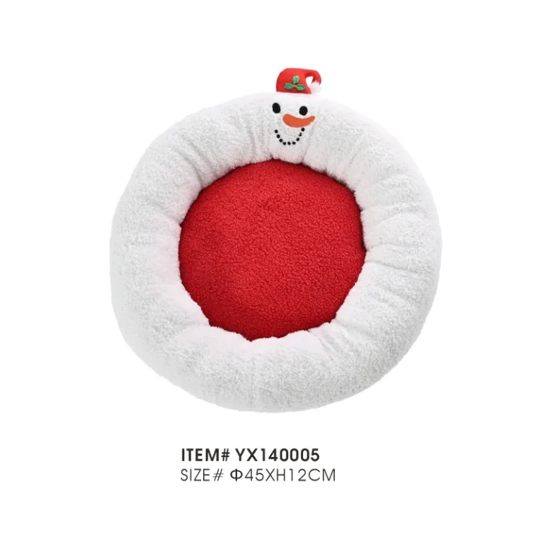 Cama para mascotas Snowman