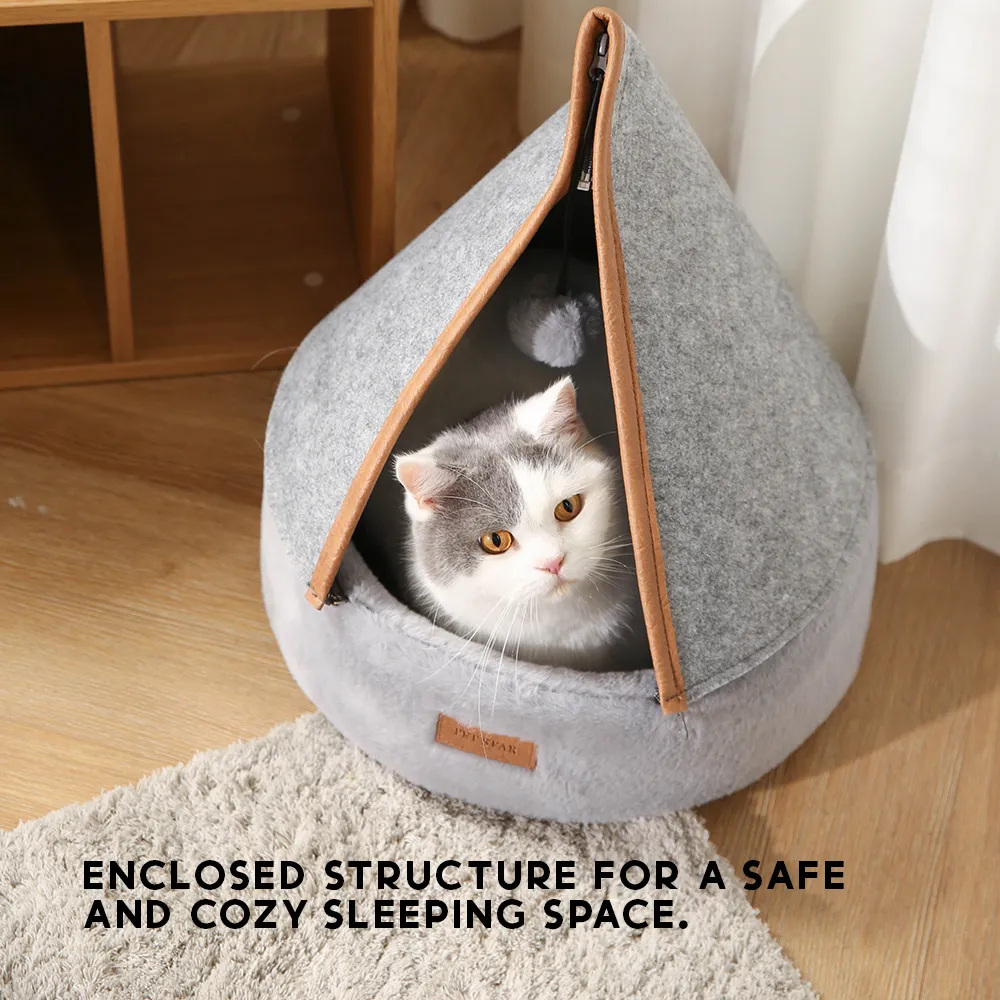 felt cat cave factory