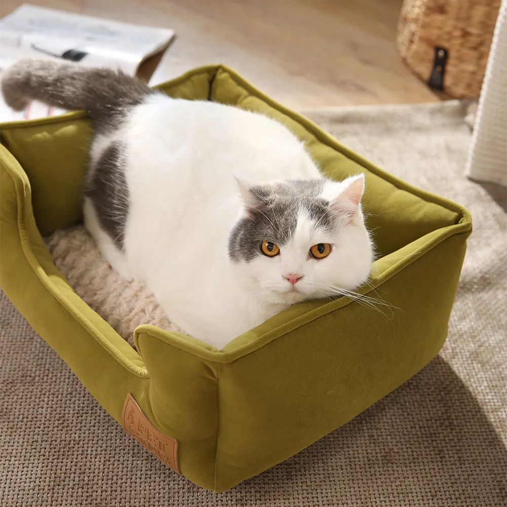 Frosted Velvet dog bed in bulk