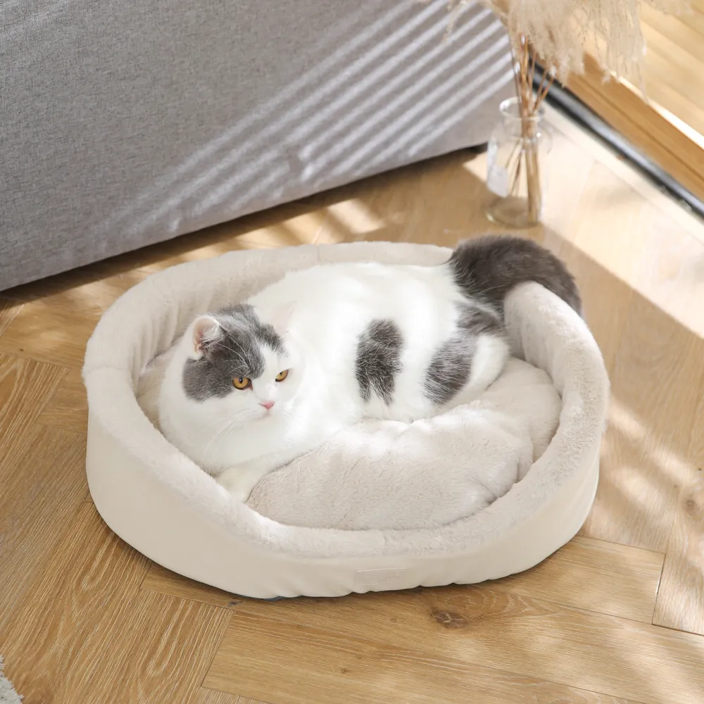 Dog Bed with Bolsters Customizable