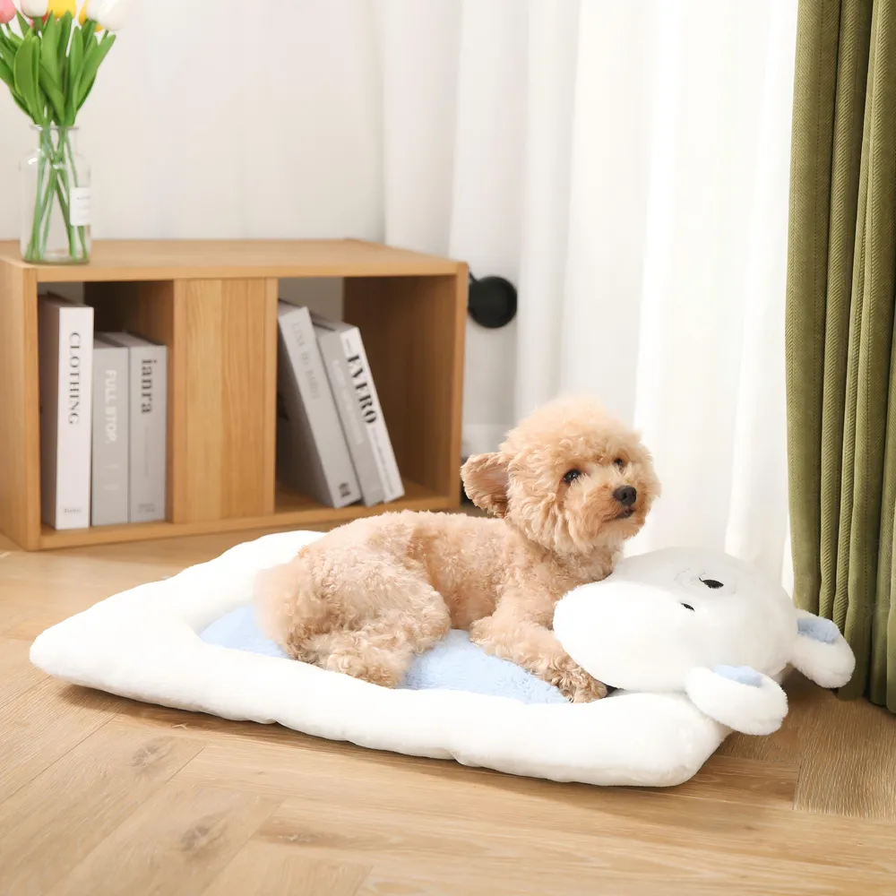 Dog Bed with Pillow Custom